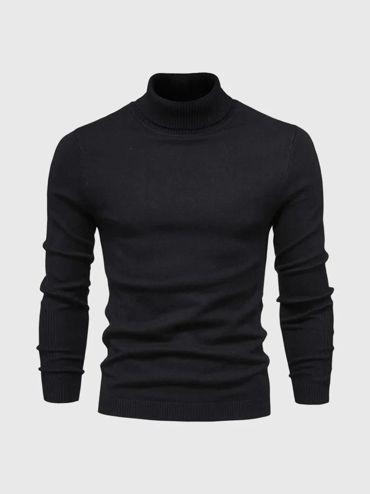 Maglione Collo Alto Uomo – Lavabile e Versatile