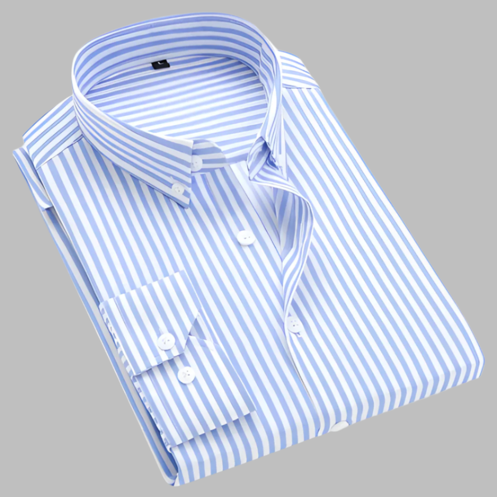 Camicia in Cotone Oxford a Quadrati da Uomo