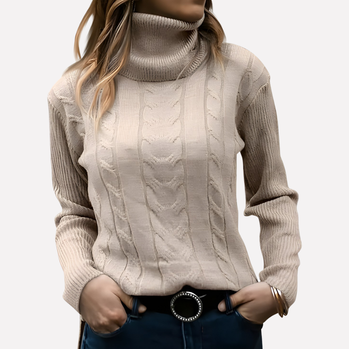 Maglione a Collo Alto da Donna – Stile Quotidiano Relaxed