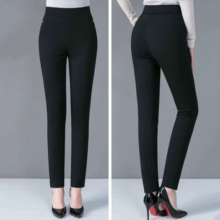 Pantaloni Alti Stretch per Donna