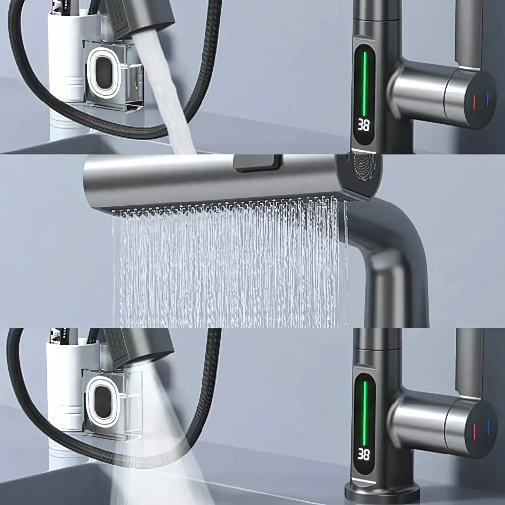 Rubinetto LED Flessibile per Cucina e Bagno