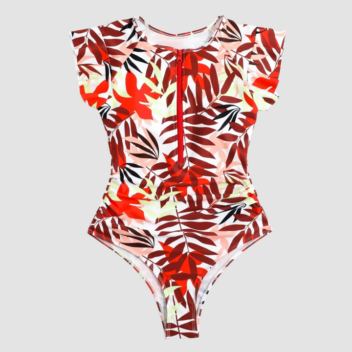 Costume da Bagno Intero con Zipper per Donne