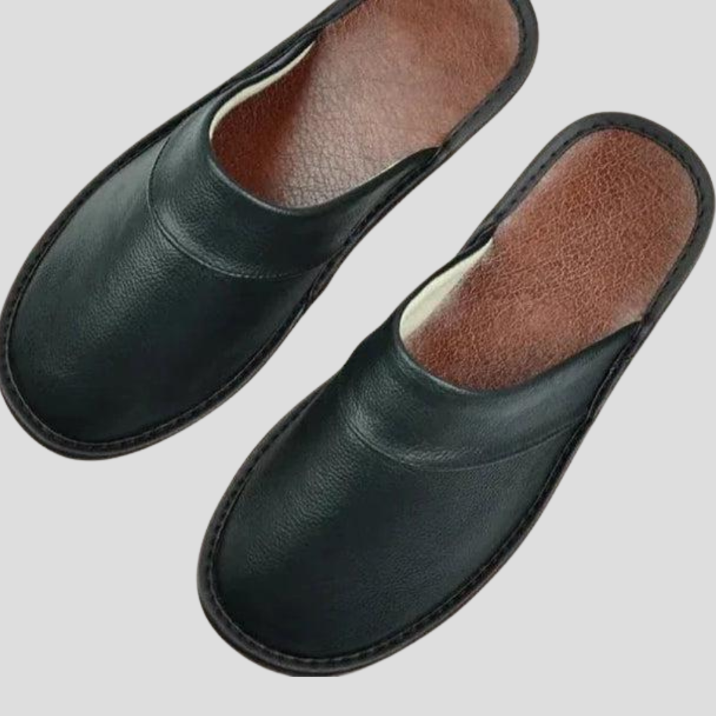 Pantofole in Pelle per Uomini