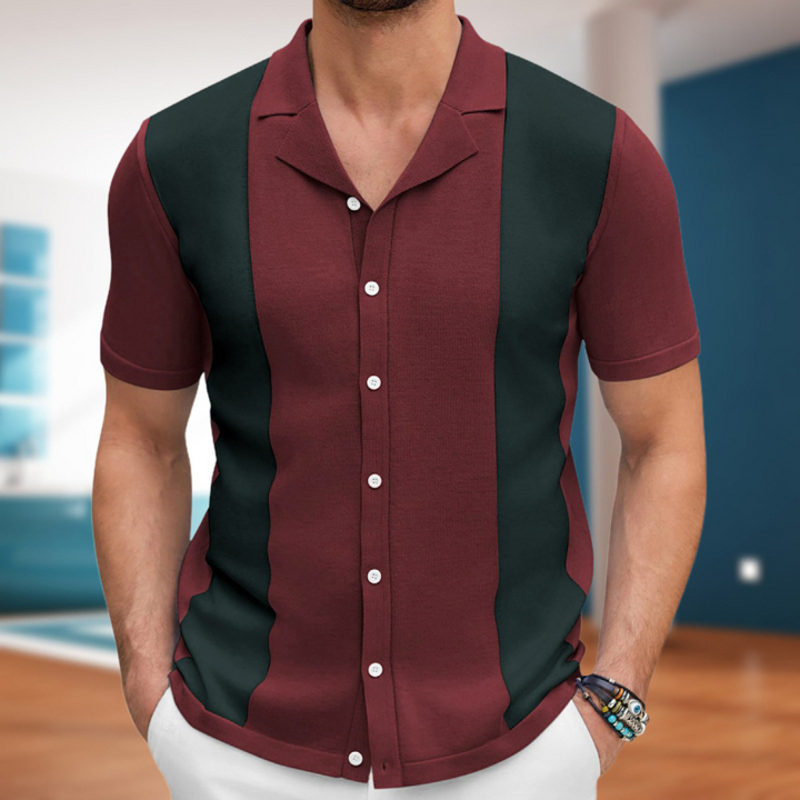 Camicia Casual Elegante in Cotone da Uomo