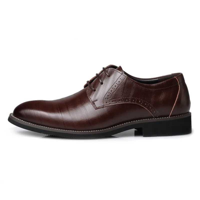 Scarpe Oxford stringate in similpelle vegana da uomo