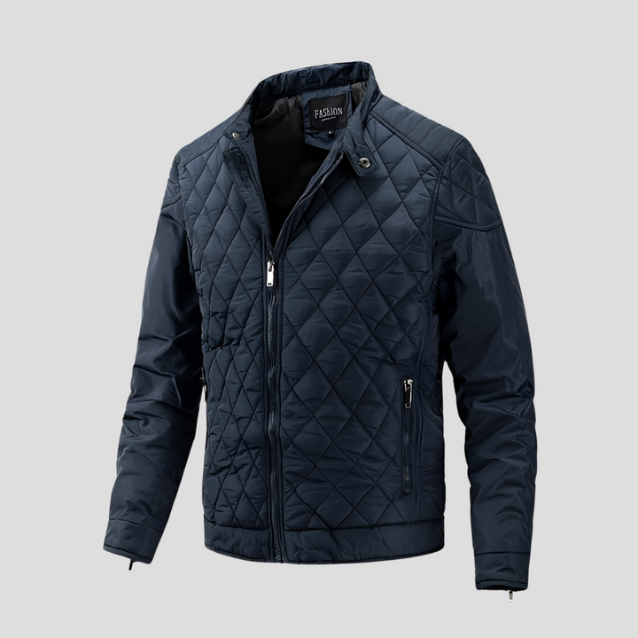 Giacca Quilted Transizionale Elegante per Uomini