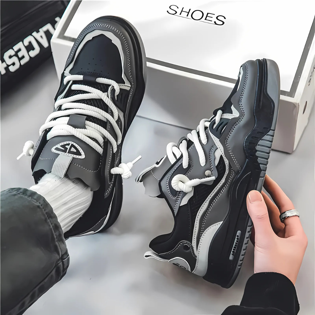 Sneakers da uomo per attività all’aperto, uso quotidiano e sportivo