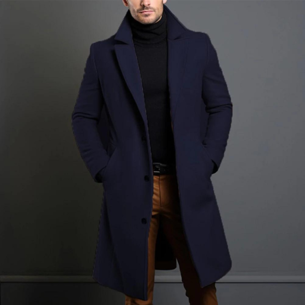 Cappotto in Lana per Uomini – Stile Timeless per Giornate Fredde