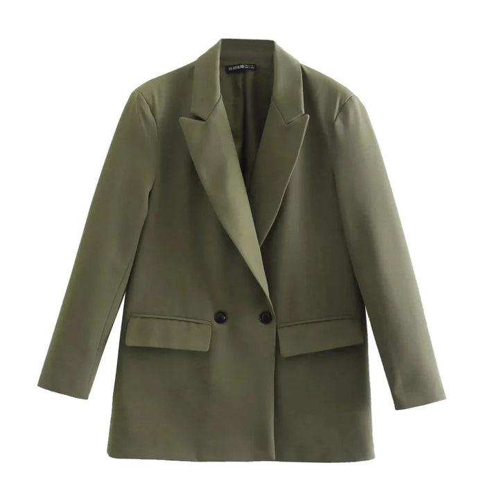 Elegante blazer doppiopetto da donna
