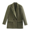 Elegante blazer doppiopetto da donna