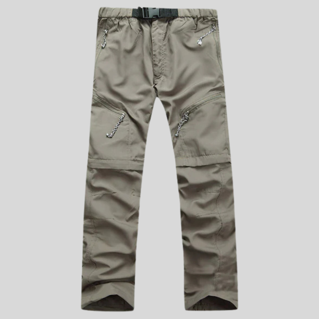 Pantaloni da trekking 2-in-1 per uomini – Stile rugged con funzione convertibile