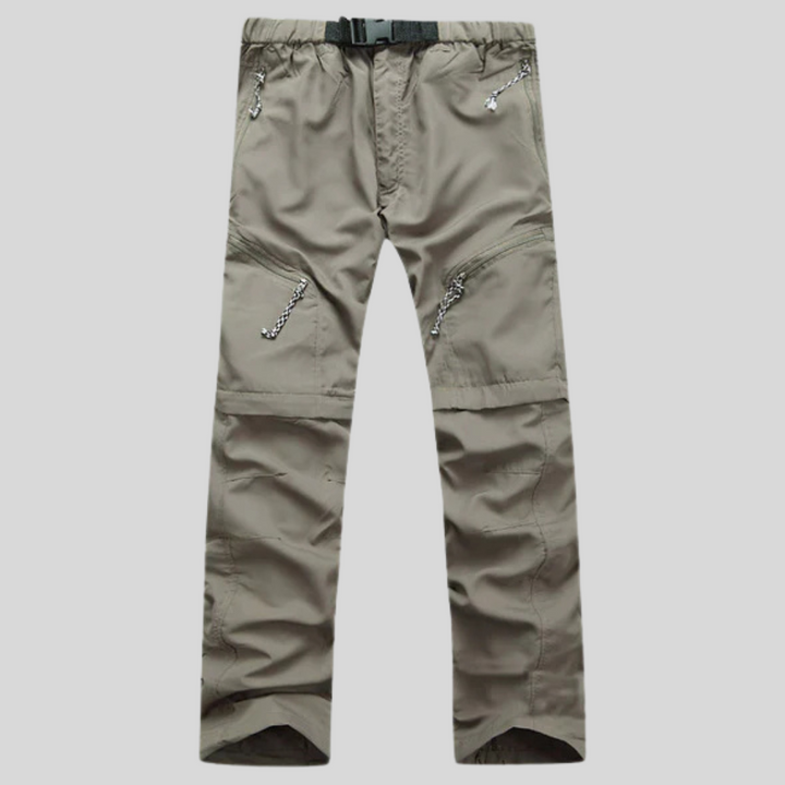 Pantaloni da trekking 2-in-1 per uomini – Stile rugged con funzione convertibile