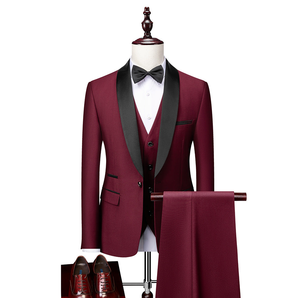 Completo Slim Fit Uomo 3 Pezzi