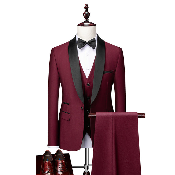 Completo Slim Fit Uomo 3 Pezzi