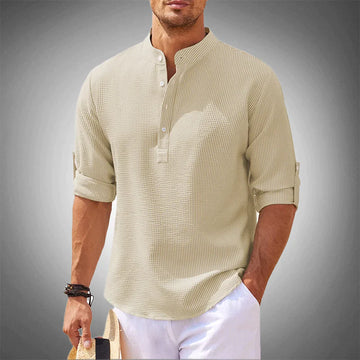 Maurice – Elegante camicia in lino per il gentiluomo moderno