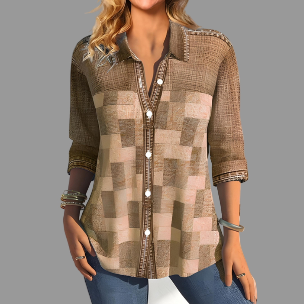 Blusa con Bottoni da Donna – Stile Quotidiano Venalin
