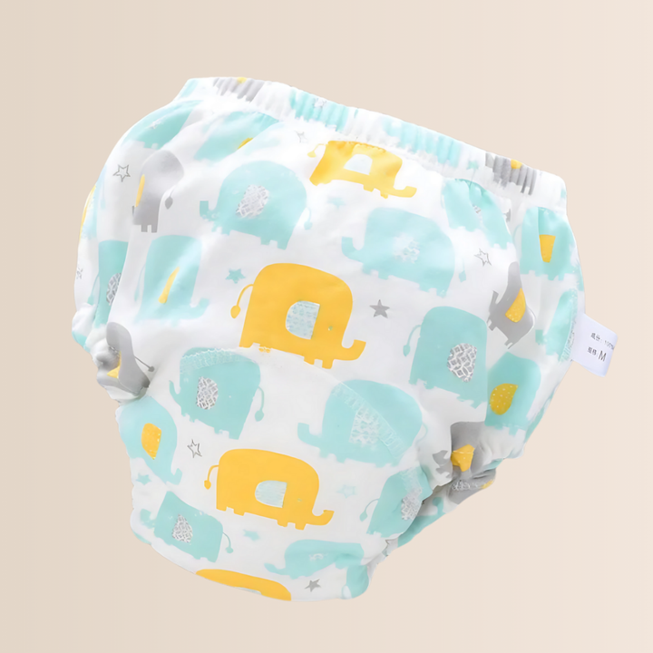 Pantaloni di Allenamento per Bambini in Cotone Riutilizzabili a 6 Strati