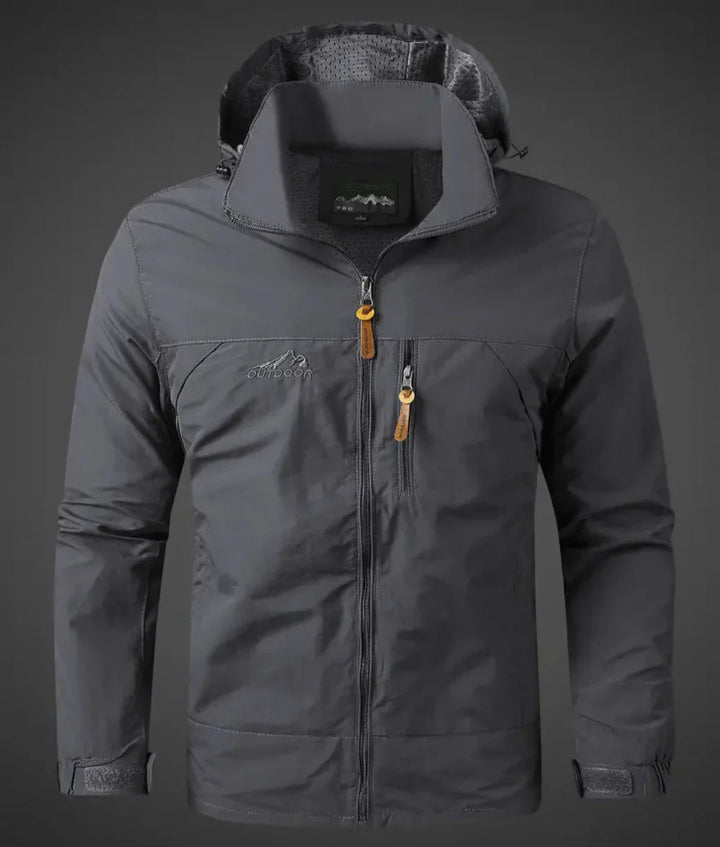 Giacca da Uomo Outdoor – Utilità Pronta per il Meteo per Ogni Avventura