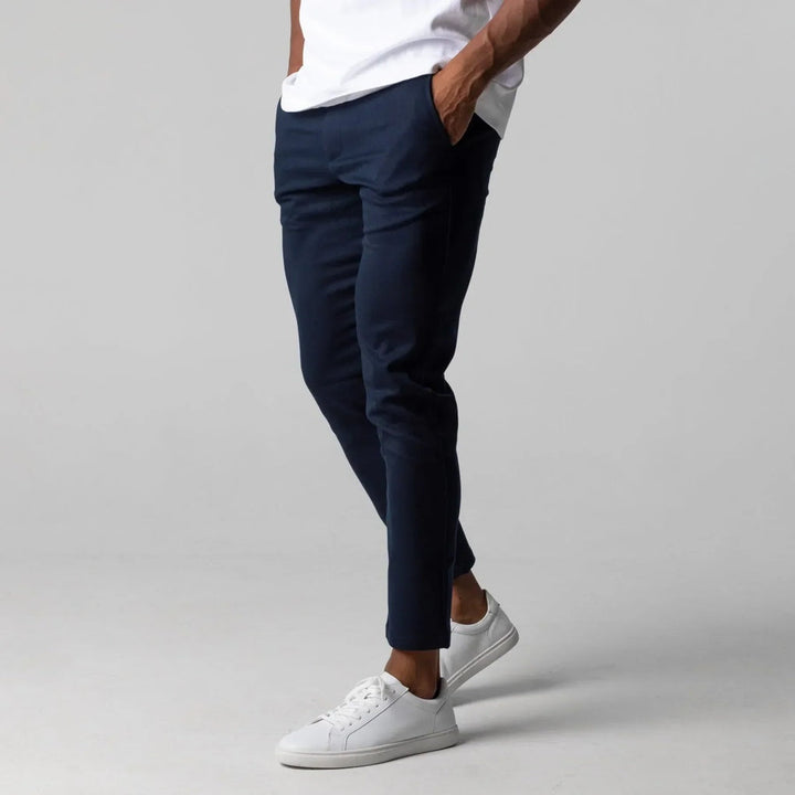 Pantaloni Chino Uomo Stile Elegante per Uso Quotidiano