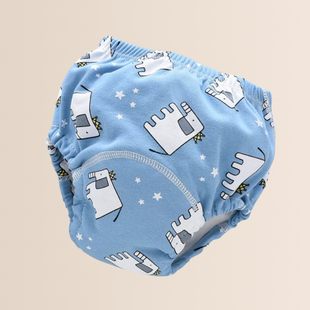 Pantaloni di Allenamento per Bambini in Cotone Riutilizzabili a 6 Strati
