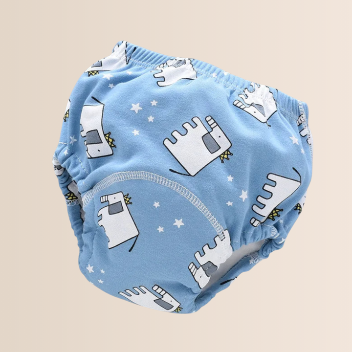 Pantaloni di Allenamento per Bambini in Cotone Riutilizzabili a 6 Strati