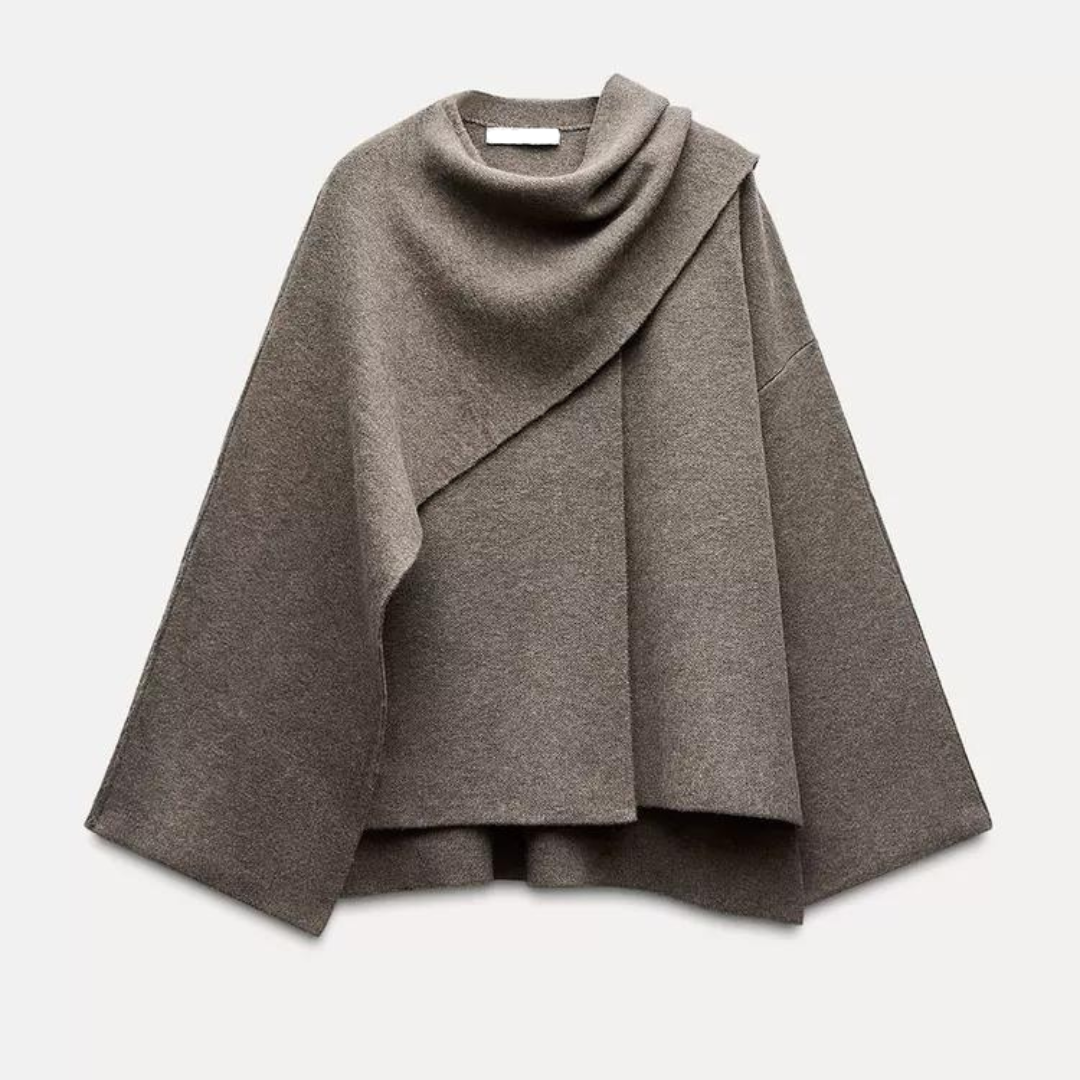 Cappotto a mantella da donna