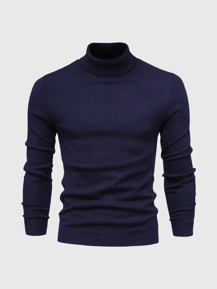 Maglione Collo Alto Uomo – Lavabile e Versatile