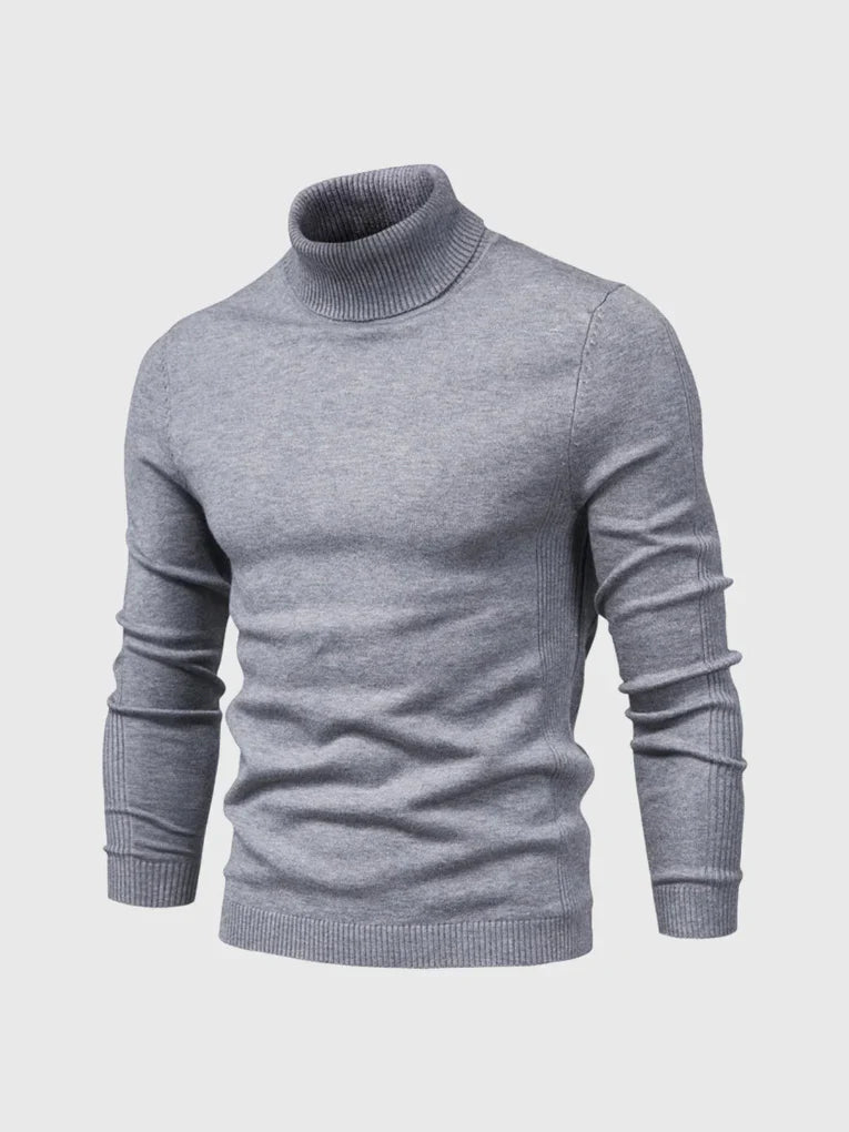 Maglione Collo Alto Uomo – Lavabile e Versatile