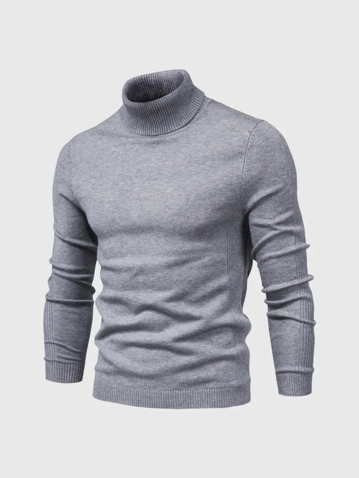 Maglione Collo Alto Uomo – Lavabile e Versatile