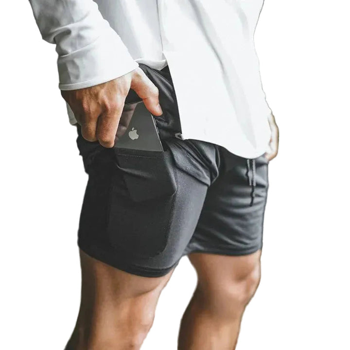 Shorts Sportivi 2-in-1 per Uomo