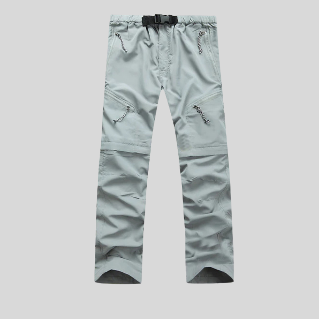 Pantaloni da trekking 2-in-1 per uomini – Stile rugged con funzione convertibile