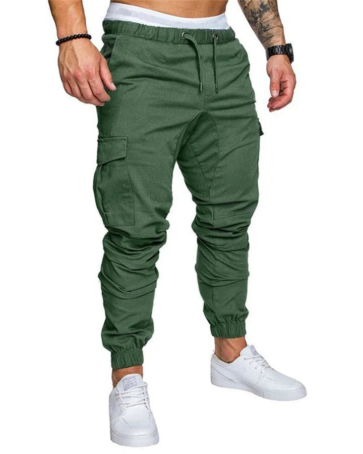 Pantaloni Jogging Cargo Multi-Tasche per Uomo