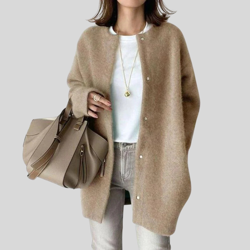 Cardigan Elegante – Strato in Maglia Raffinato