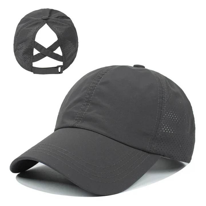 Cappello baseball sportivo in rete unisex traspirante con adattamento regolabile
