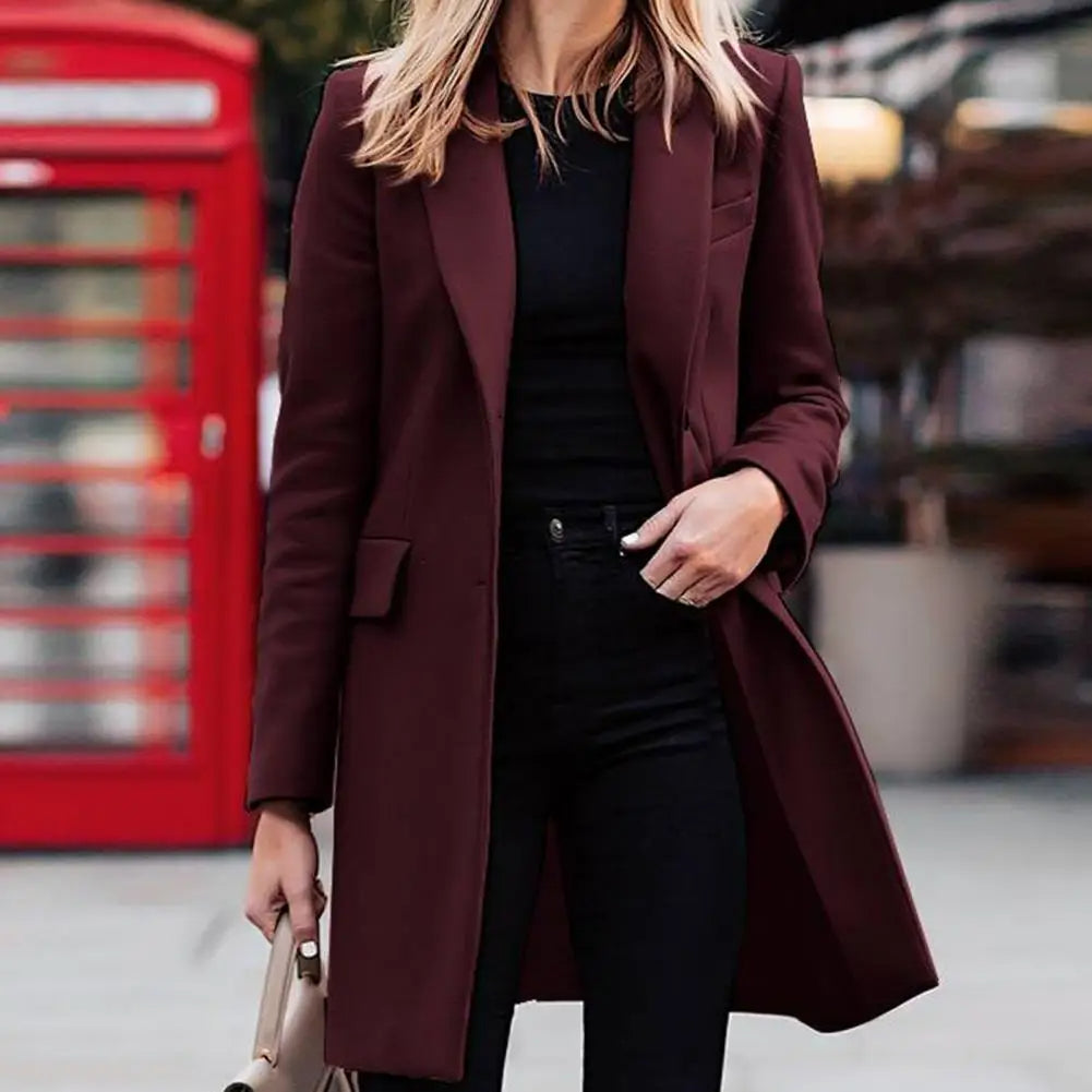 Cappotto Lungo Elegante per Donne