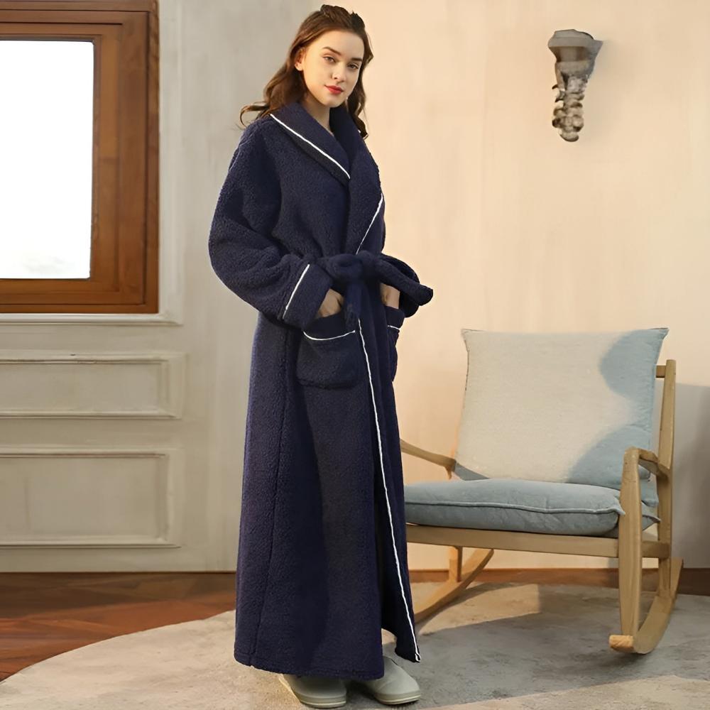 Accappatoio Luxe Fleece Caldo Comfort