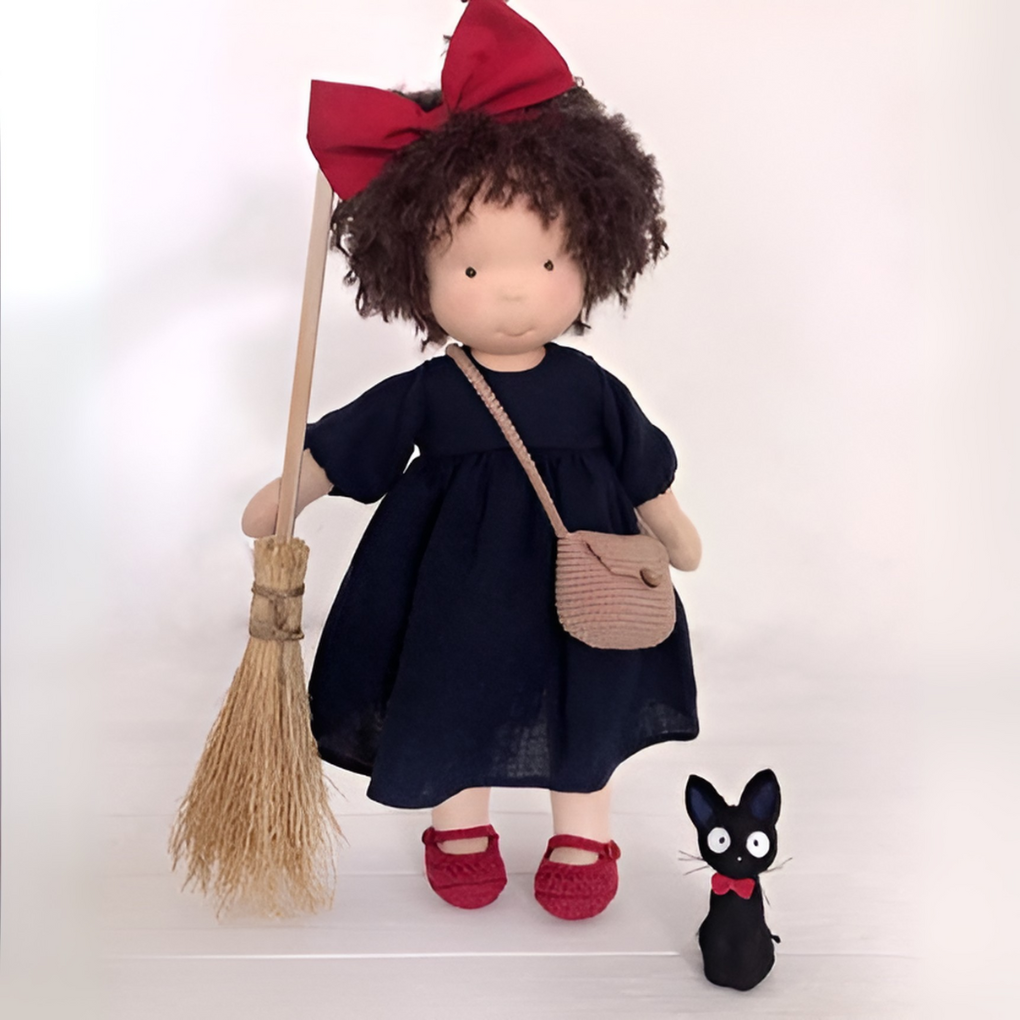 Bambola Cuddly Waldorf Fatta a Mano