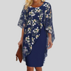 Abito Floreale Elegante in Chiffon – Stile Grazioso con Stampe Femminili