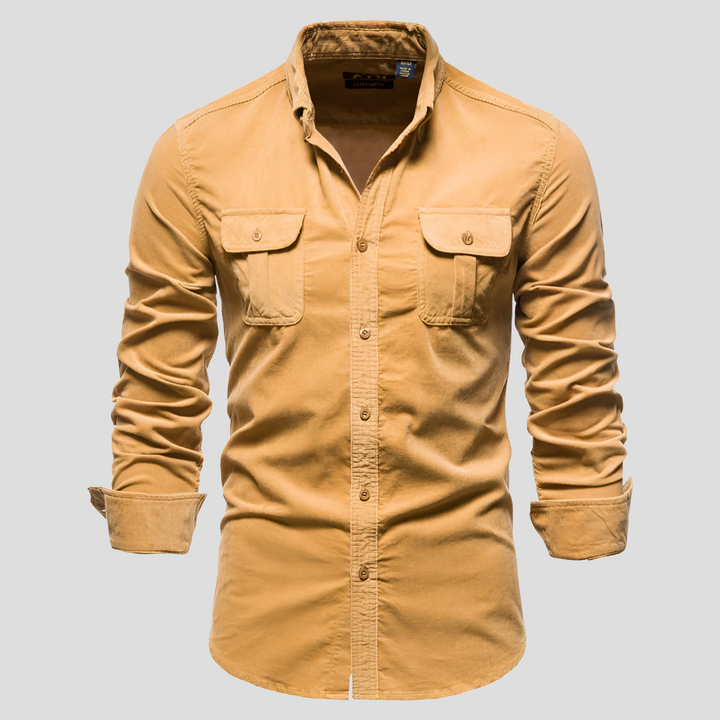 Maniche Lunghe in Corduroy per Uomini