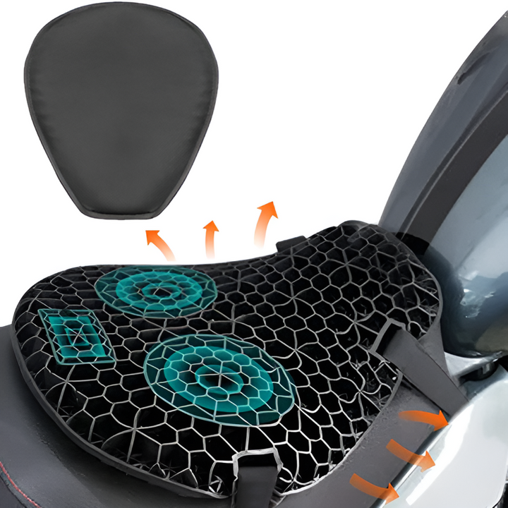 Cuscino in Gel per Sella di Moto per Viaggi Lunghi