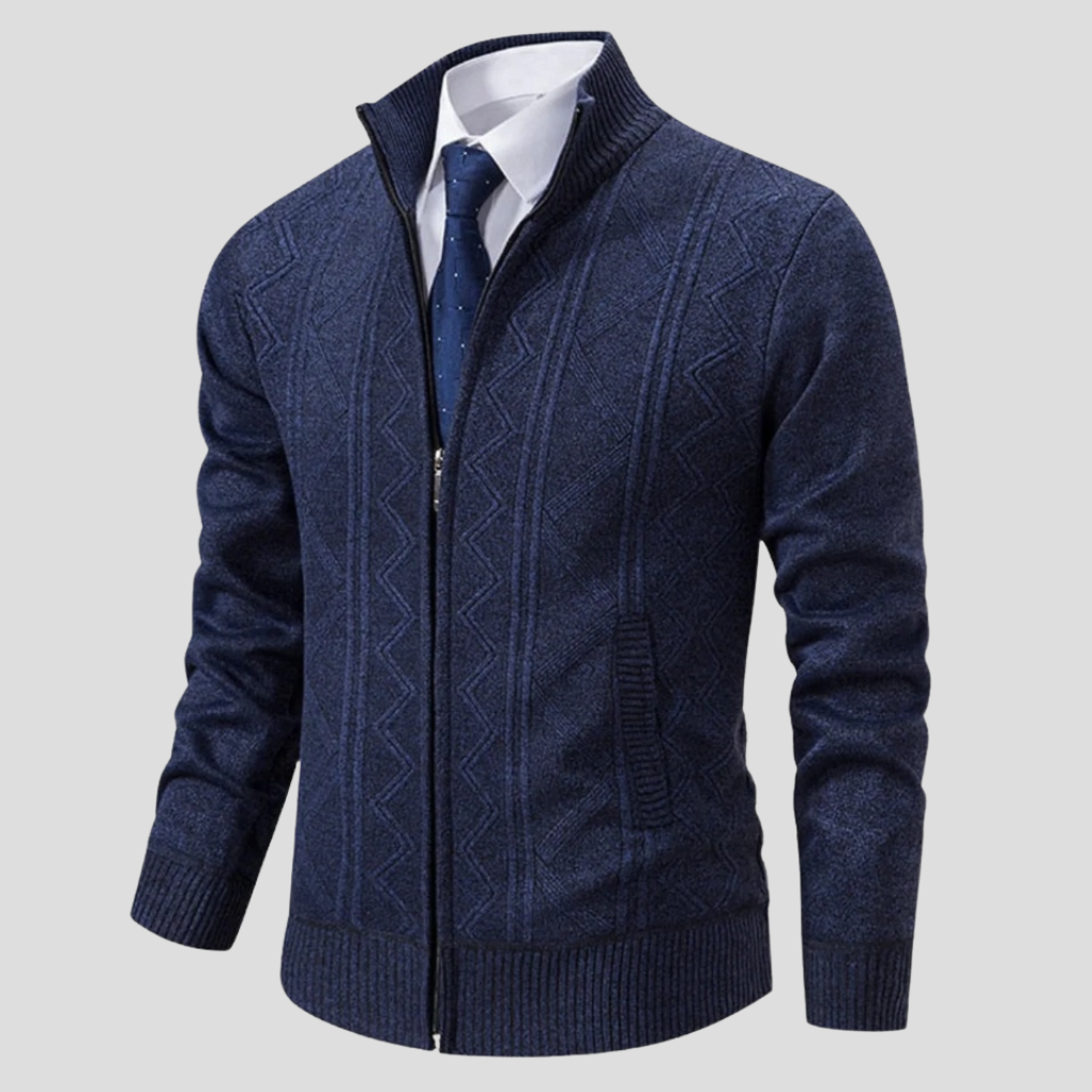 Cardigan da Uomo – Pezzo da Strato in Maglia