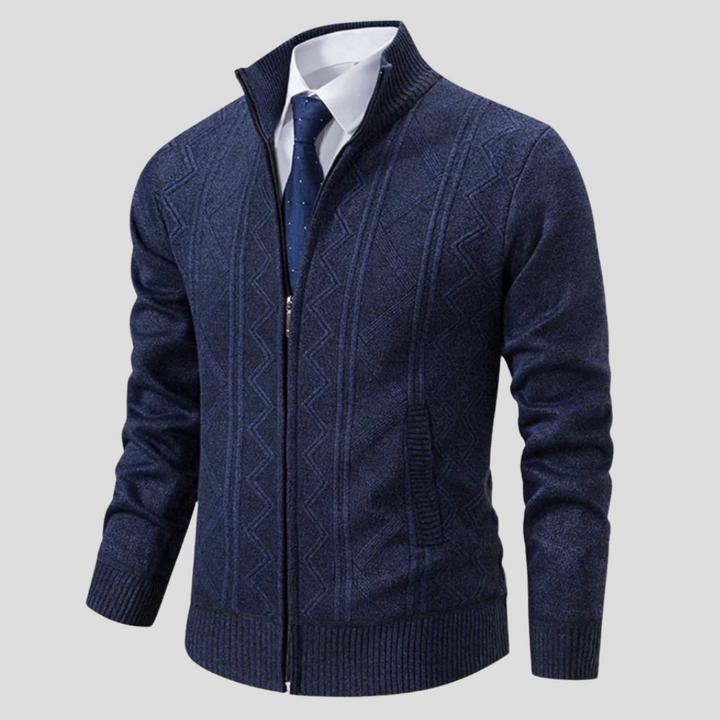 Cardigan da Uomo – Pezzo da Strato in Maglia