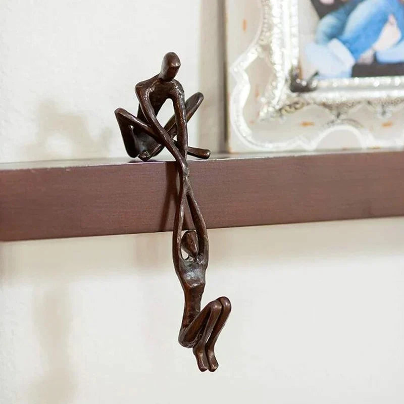 Scultura decorativa in resina – amore e forza