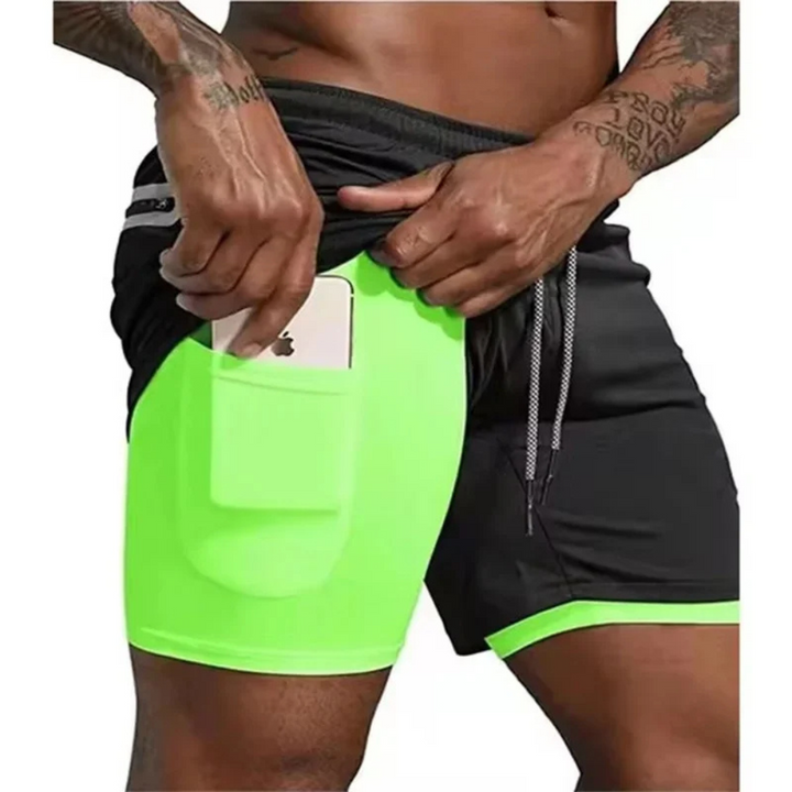 Shorts Sportivi 2-in-1 per Uomo