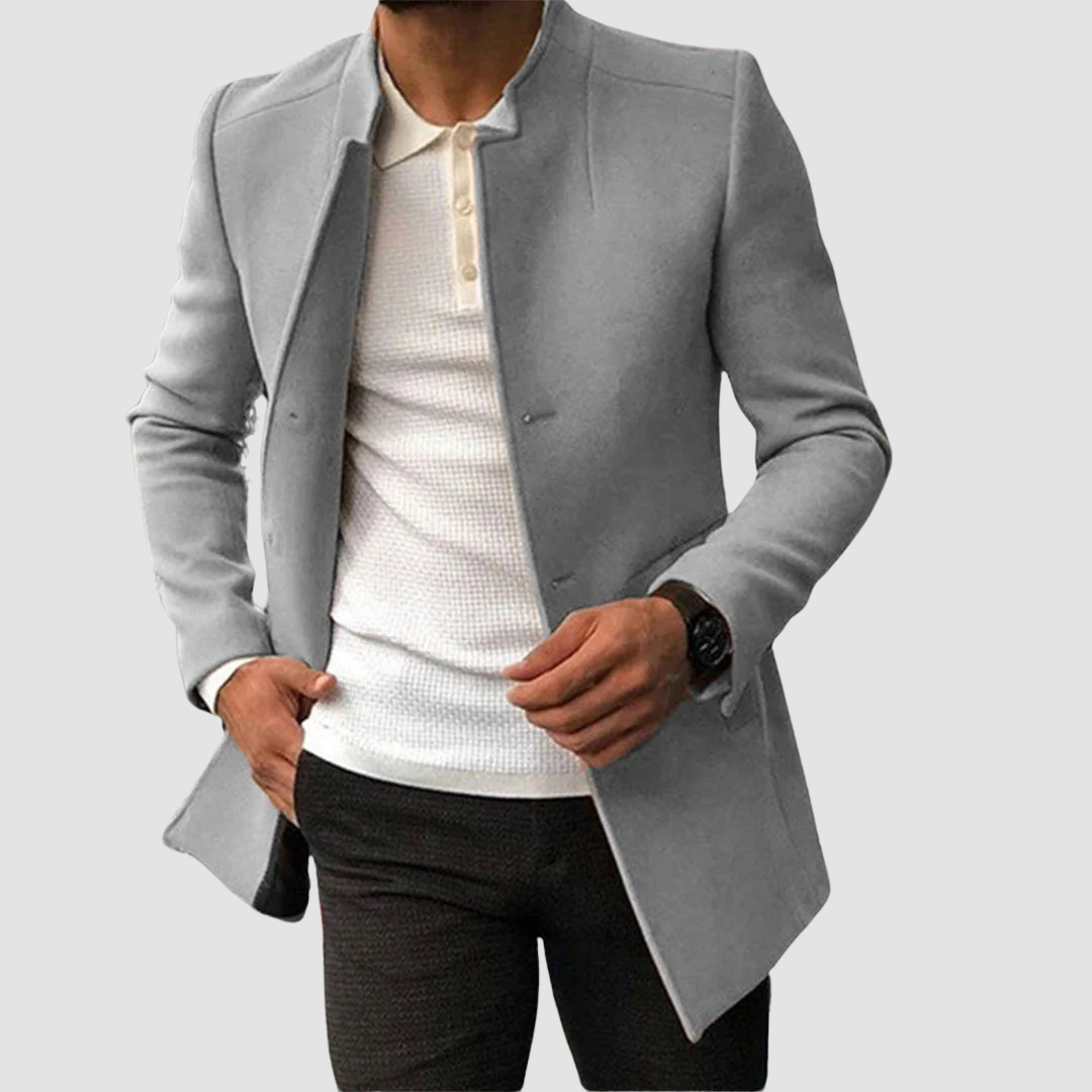 Cappotto lungo classico da uomo: eleganza senza tempo per ogni stagione