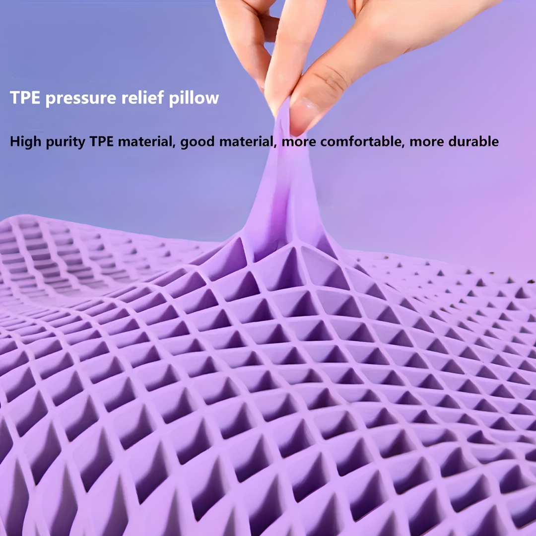 Cuscino cervicale TPE traspirante con supporto a zero pressione