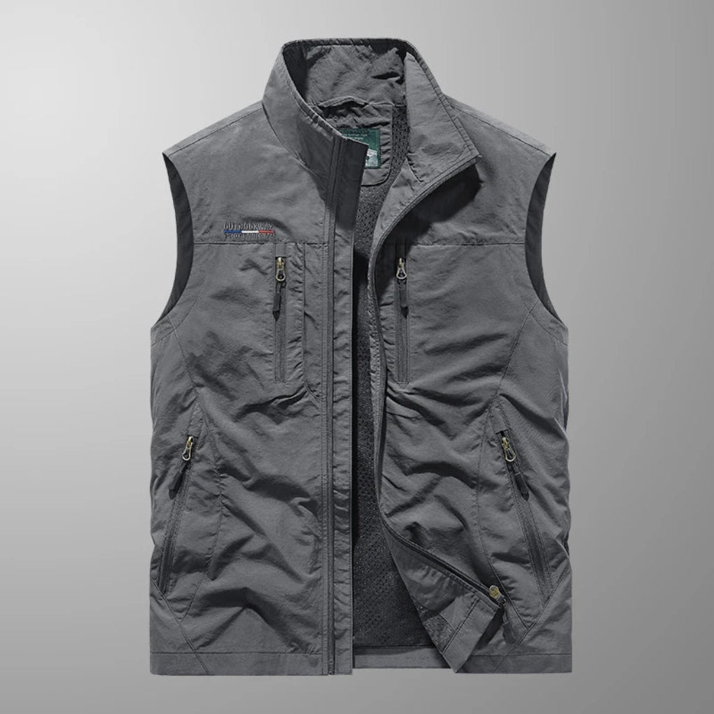 Gilet Multi-Tasche Traspirante per Uomini
