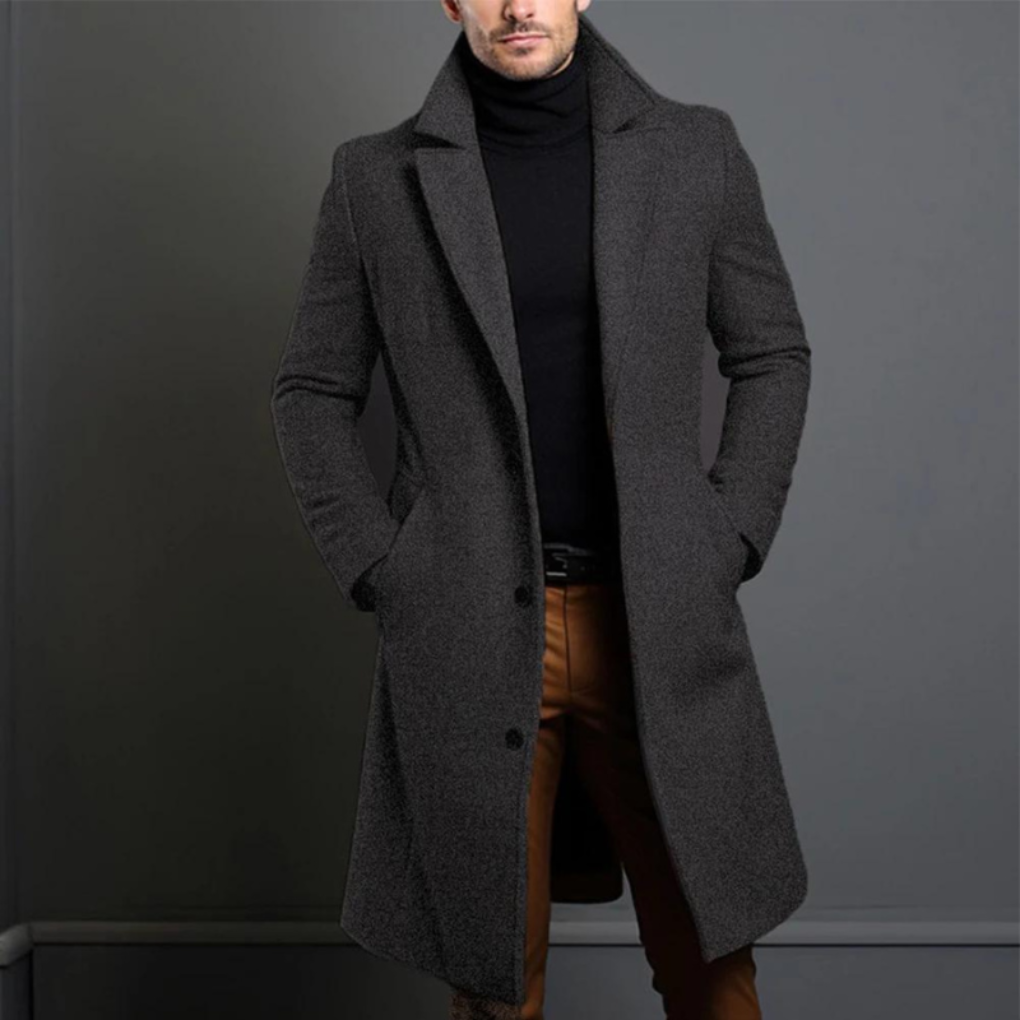 Cappotto in Lana per Uomini – Stile Timeless per Giornate Fredde