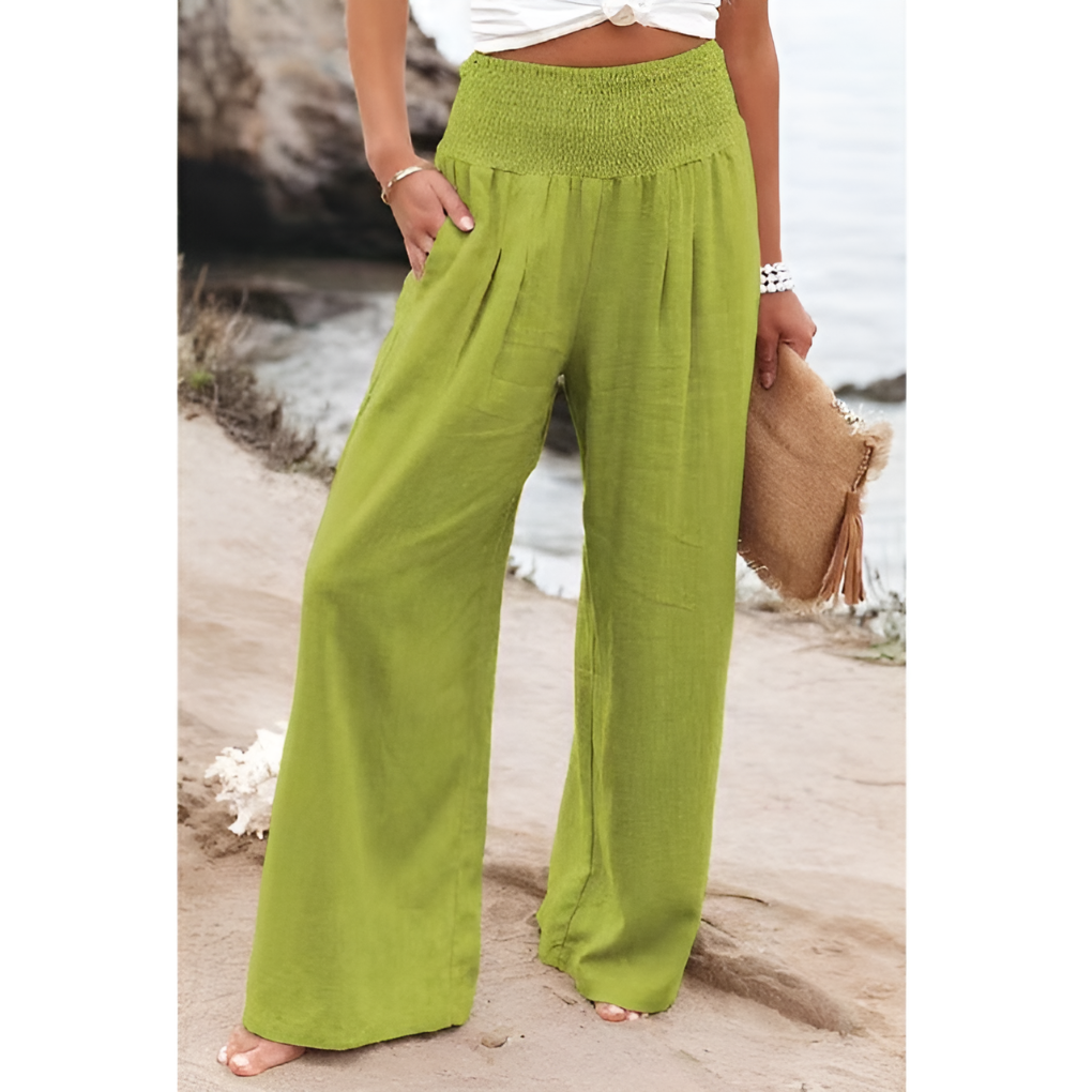 Pantaloni in Lino Confortevoli per Donne