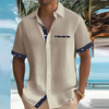Liam – Camicia Estiva Uomo a Maniche Corte | Traspirante e Stilosa